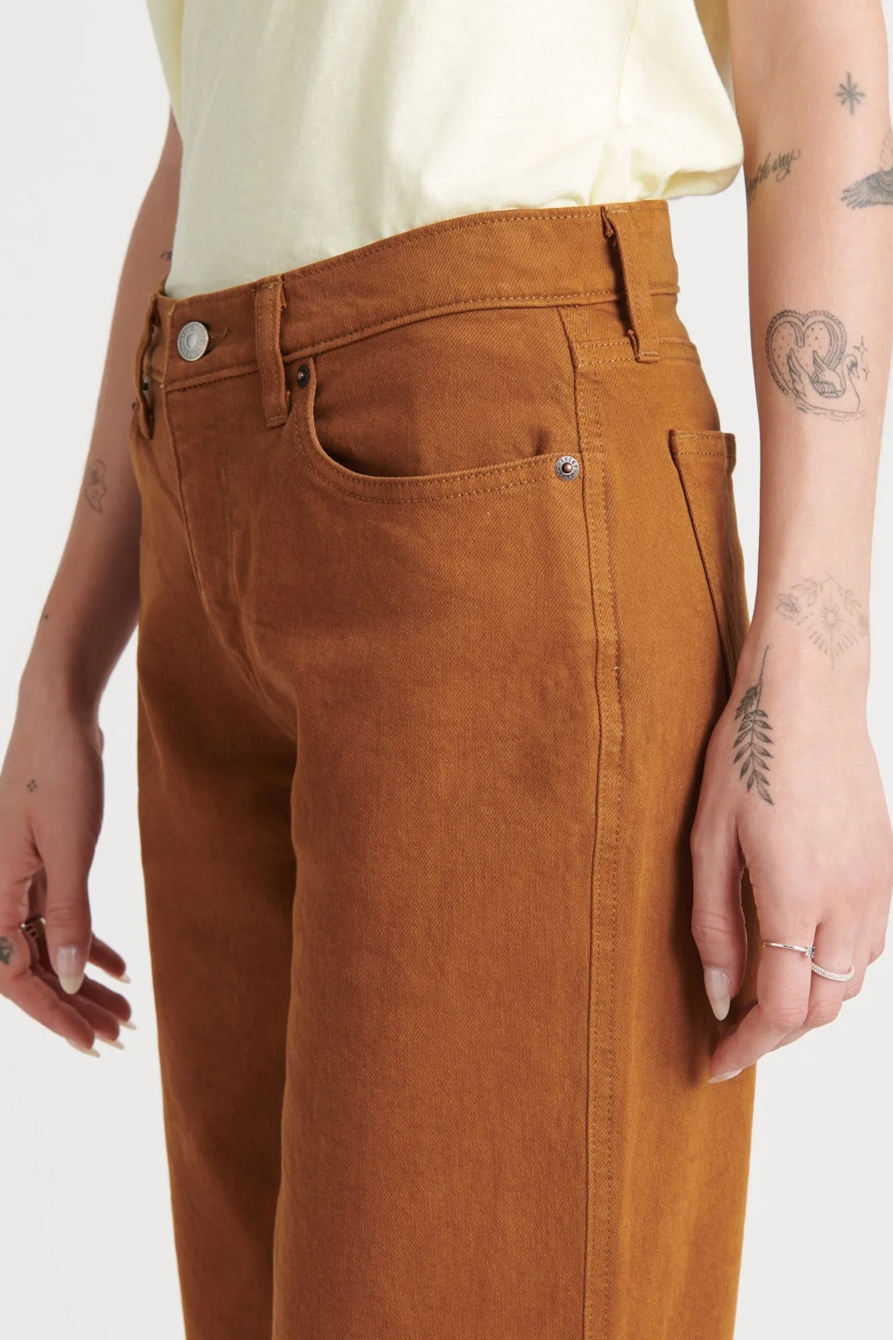 MID RISE CROP WIDE LEG JEAN, image 5
