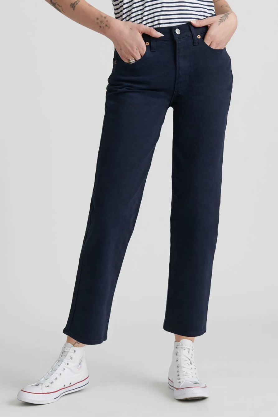MID RISE CROP WIDE LEG JEAN, image 2