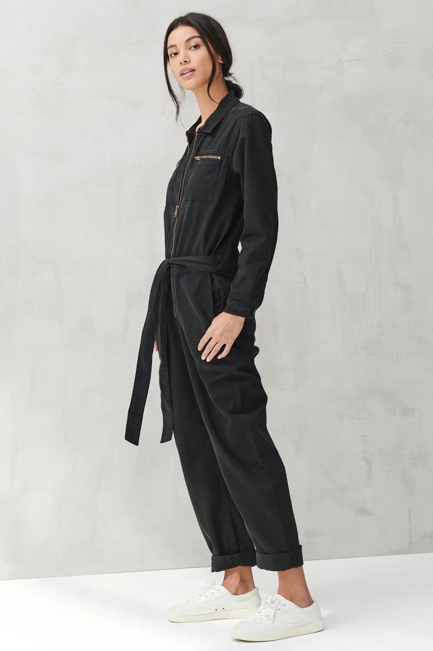 TIE FRONT JUMPSUIT, image 2