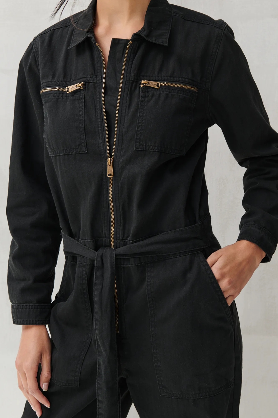 TIE FRONT JUMPSUIT, image 4