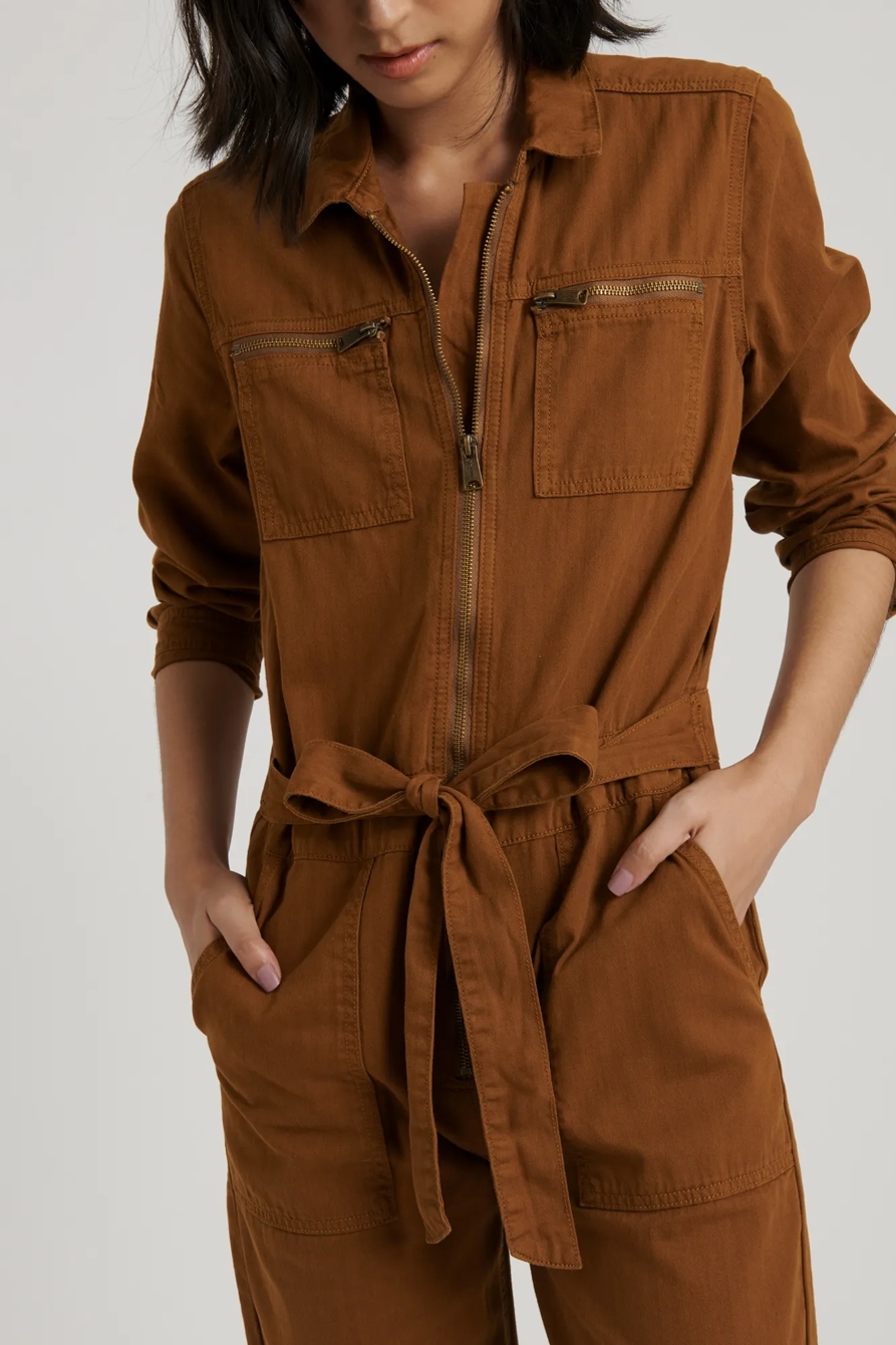 TIE FRONT JUMPSUIT, image 2