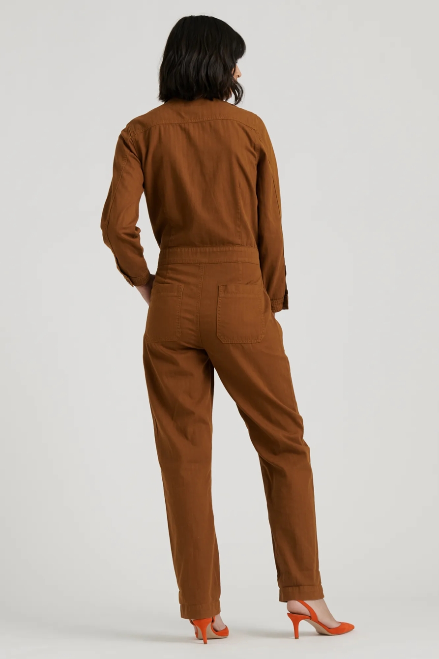TIE FRONT JUMPSUIT, image 4