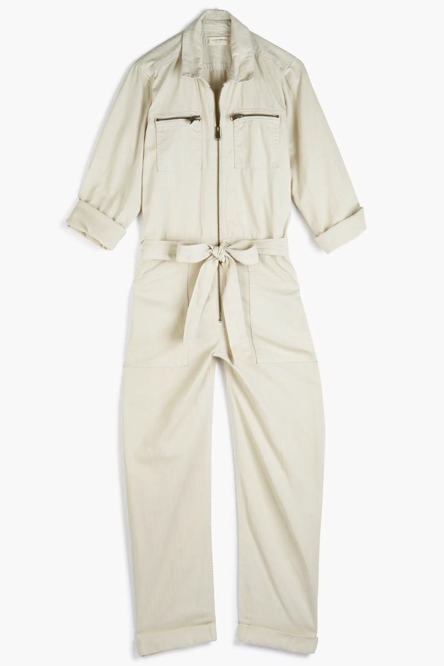 TIE FRONT JUMPSUIT, image 4