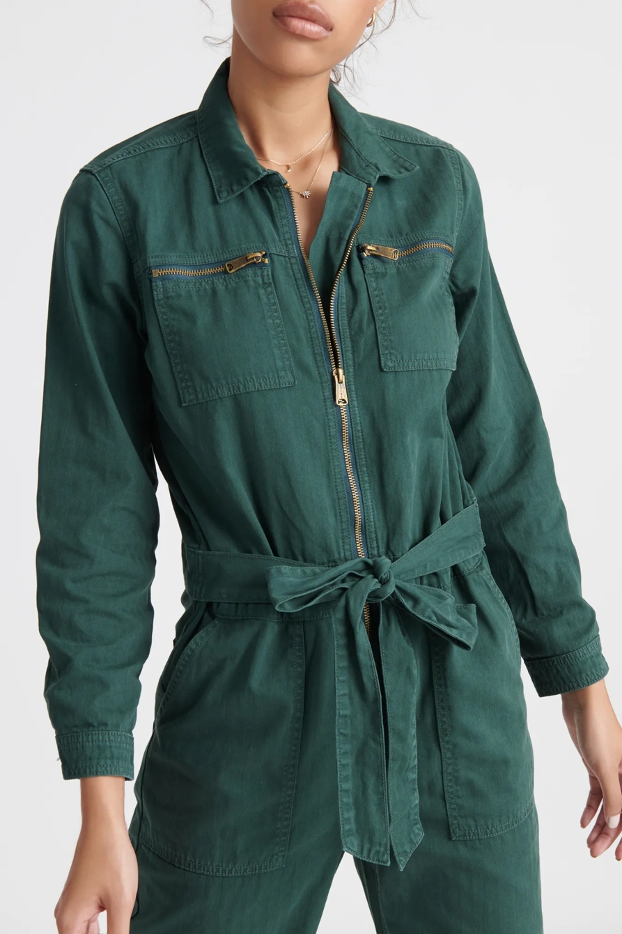 TIE FRONT JUMPSUIT, image 2