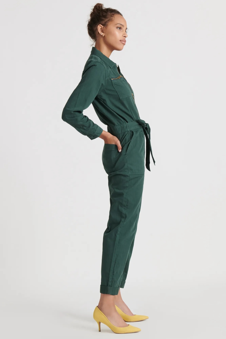 TIE FRONT JUMPSUIT, image 3