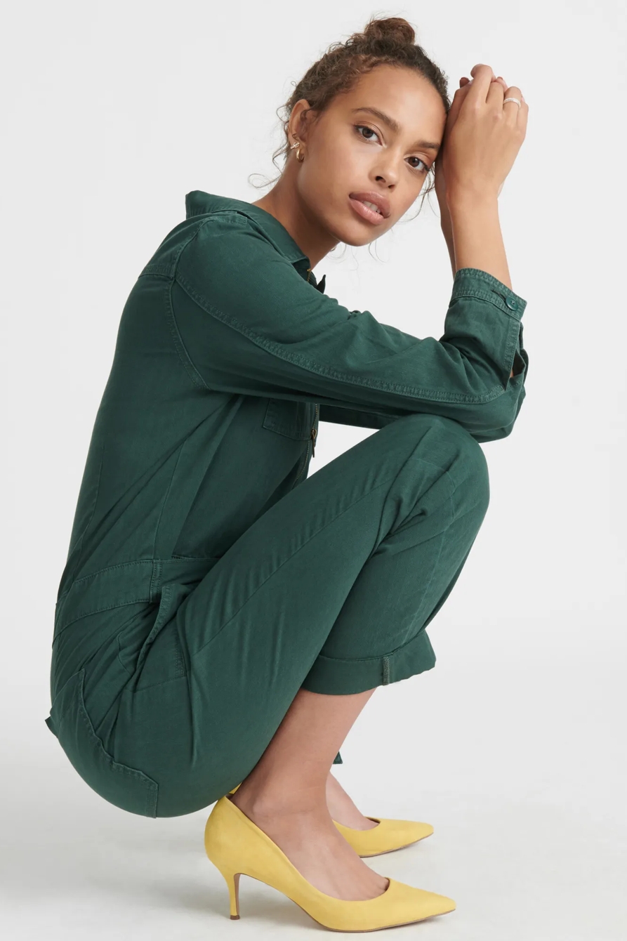 TIE FRONT JUMPSUIT, image 5