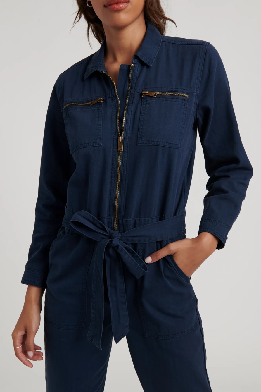 TIE FRONT JUMPSUIT, image 2