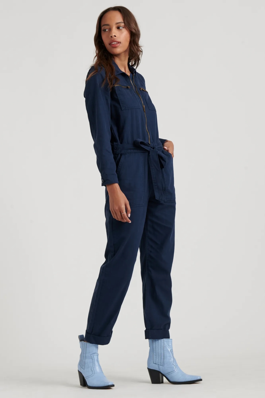 TIE FRONT JUMPSUIT, image 3