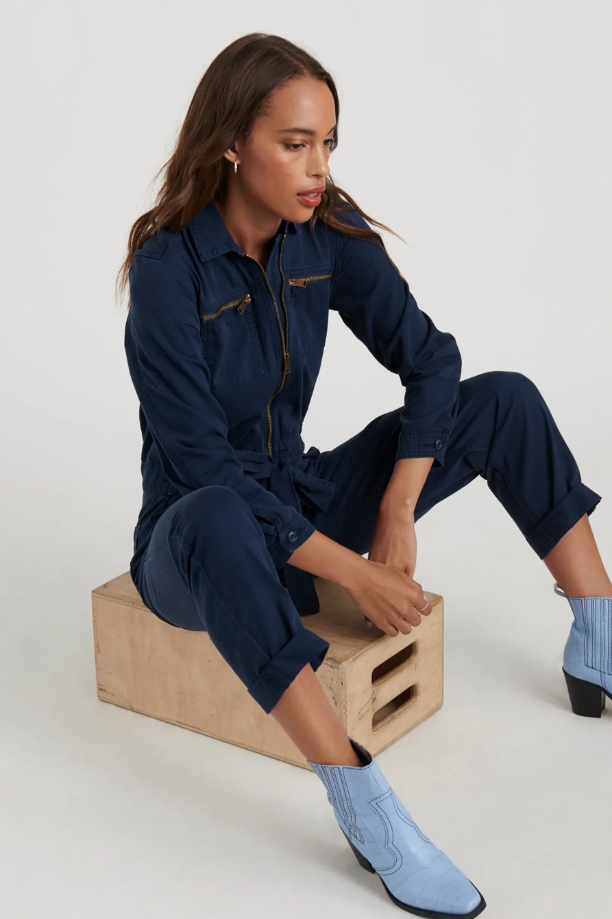 TIE FRONT JUMPSUIT, image 5