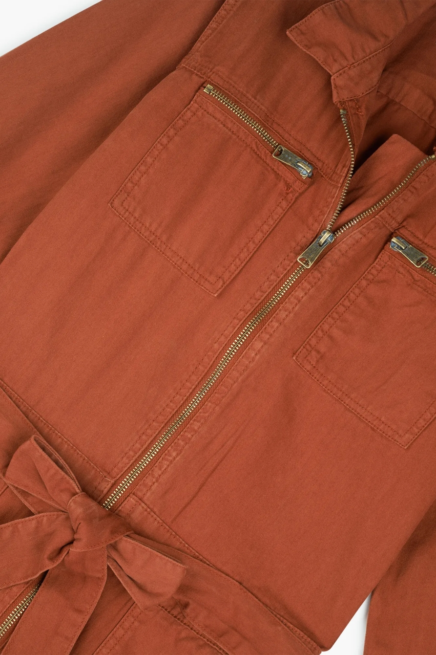 TIE FRONT JUMPSUIT, image 2
