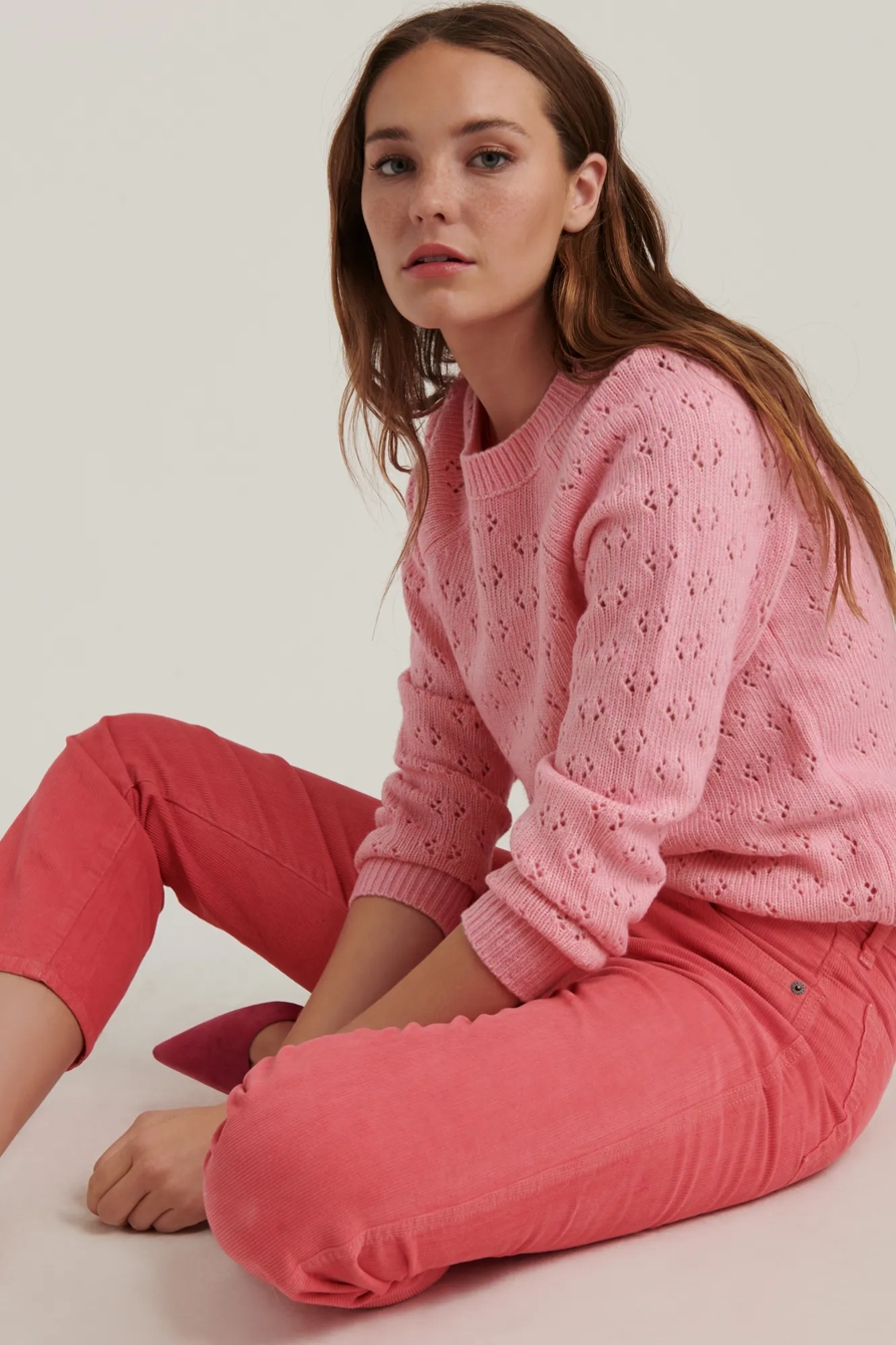 MID RISE AUTHENTIC STRAIGHT CROP CORDUROY JEAN, image 5