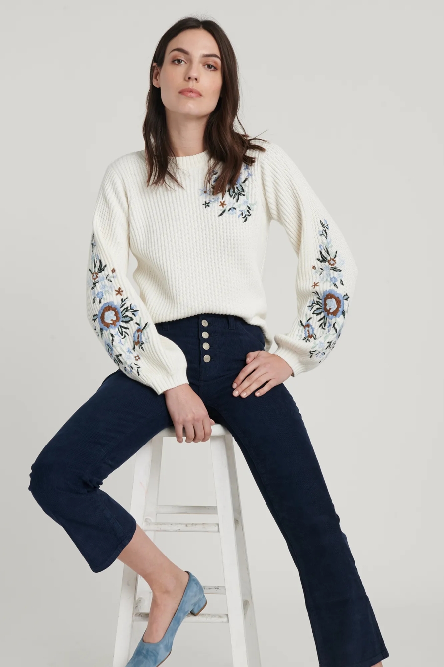 HIGH RISE BRIDGETTE MINI BOOT CORDUROY JEAN, image 5