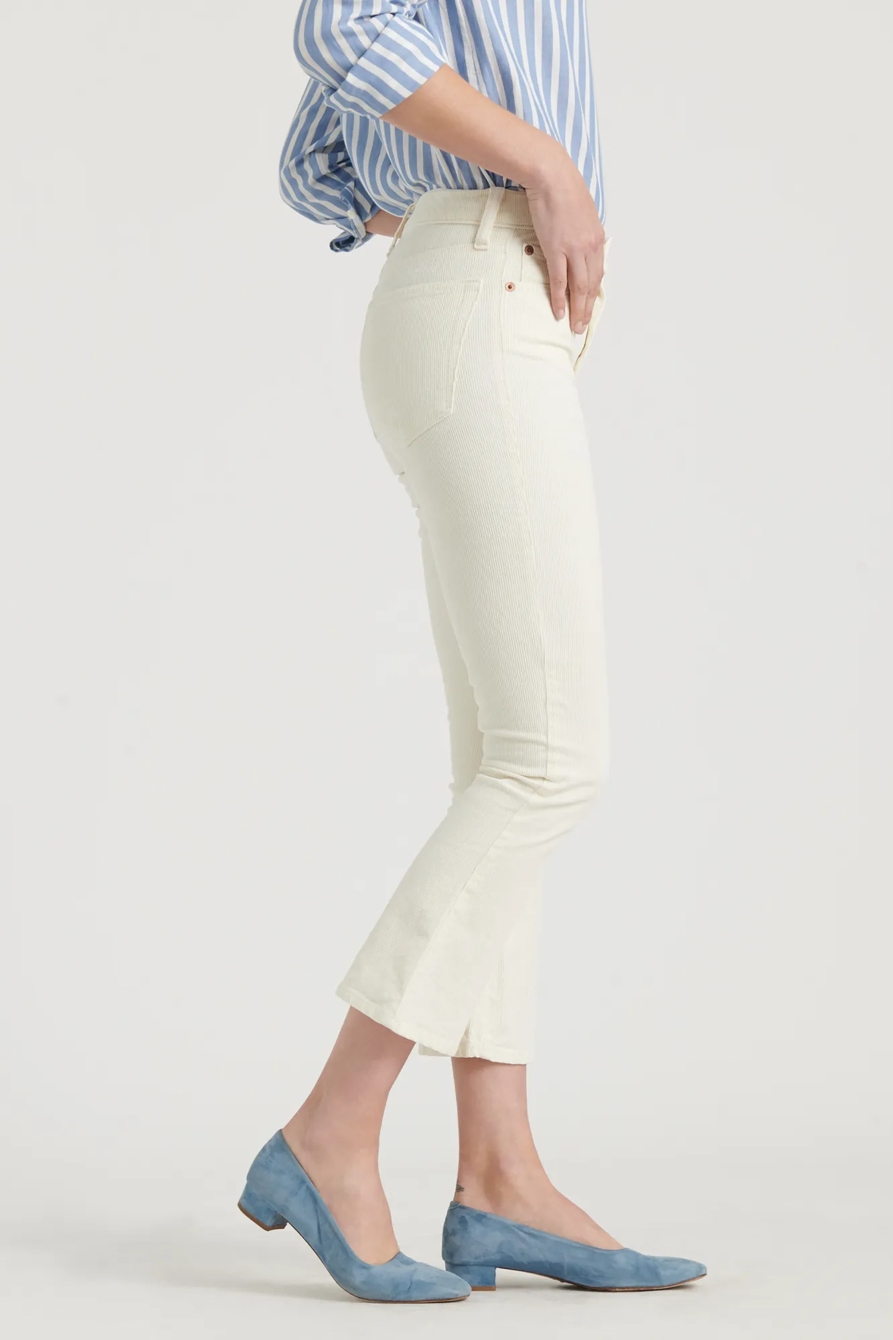 HIGH RISE BRIDGETTE MINI BOOT CORDUROY JEAN, image 3