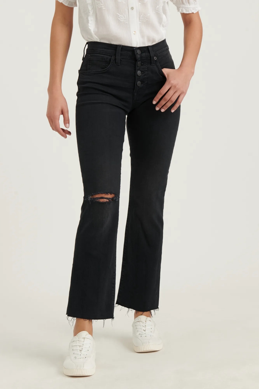 MID RISE AVA CROP MINI BOOT JEAN, image 2