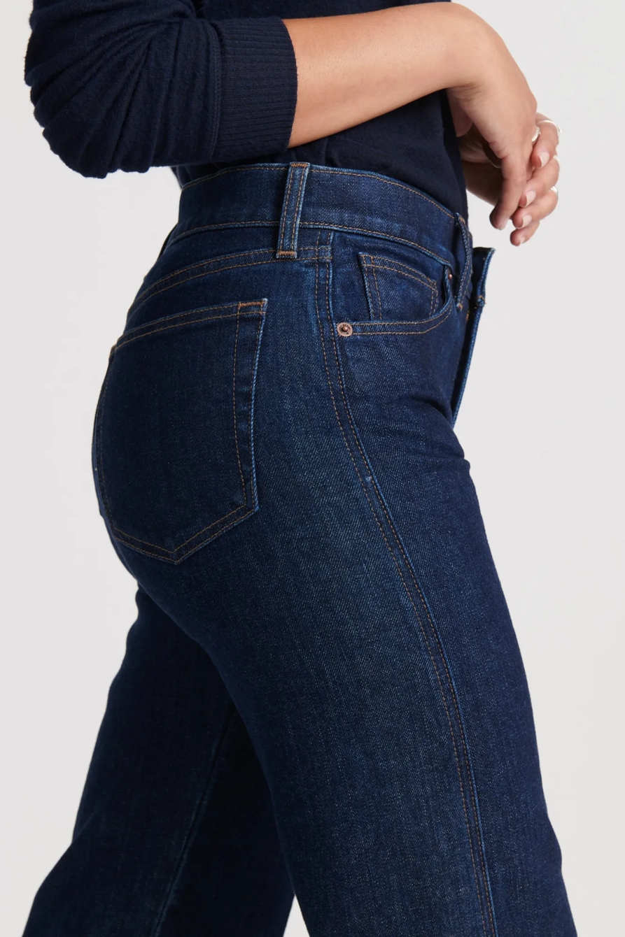 MID RISE AUTHENTIC WIDE LEG JEAN, image 5