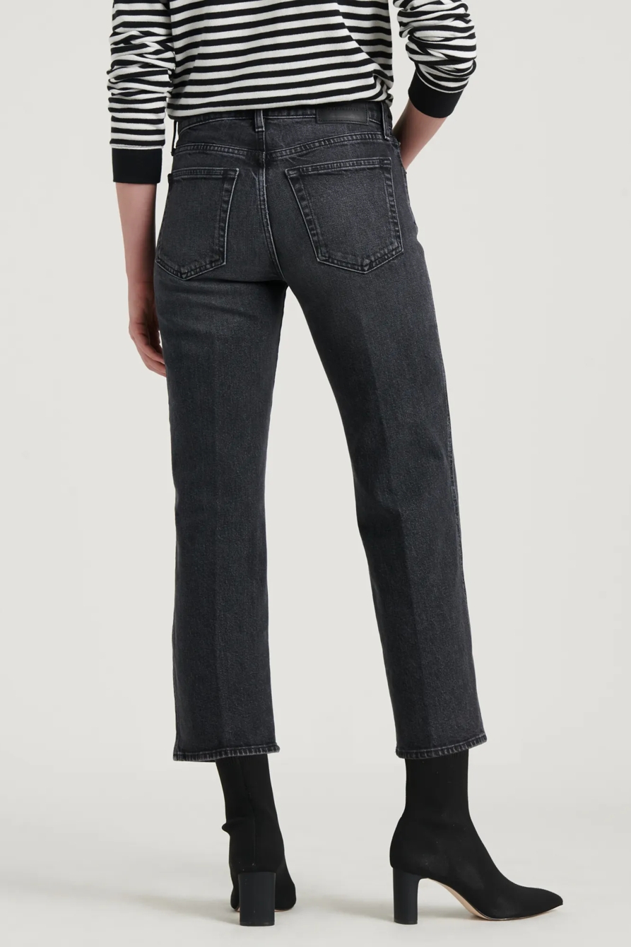 MID RISE CROP WIDE LEG JEAN, image 4