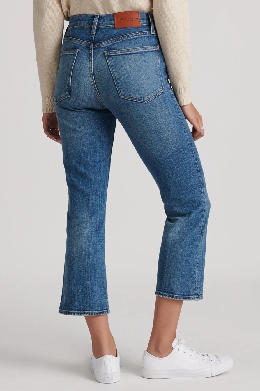 HIGH RISE BRIDGETTE CROP MINI BOOT JEAN, image 5
