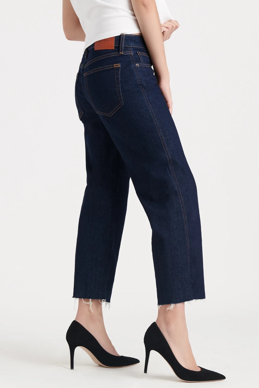 MID RISE CROP WIDE LEG JEAN, image 3