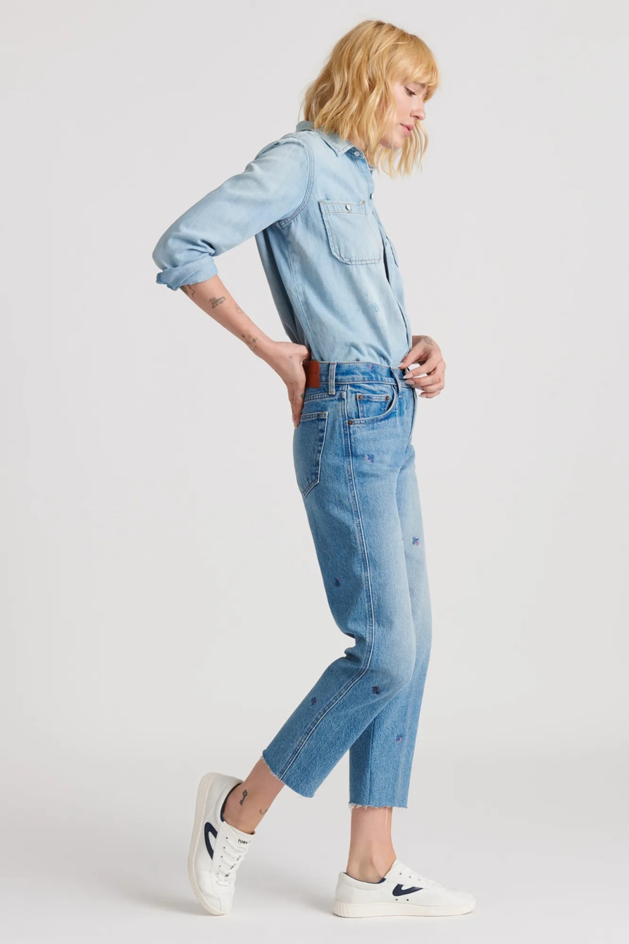 MID RISE SIENNA SLIM BOYFRIEND JEAN, image 3