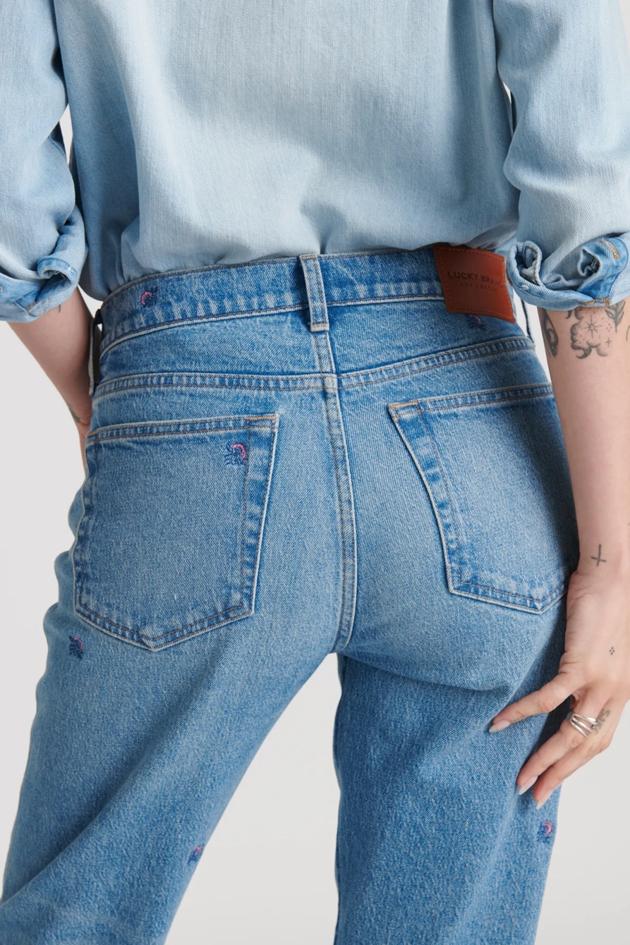 MID RISE SIENNA SLIM BOYFRIEND JEAN, image 4