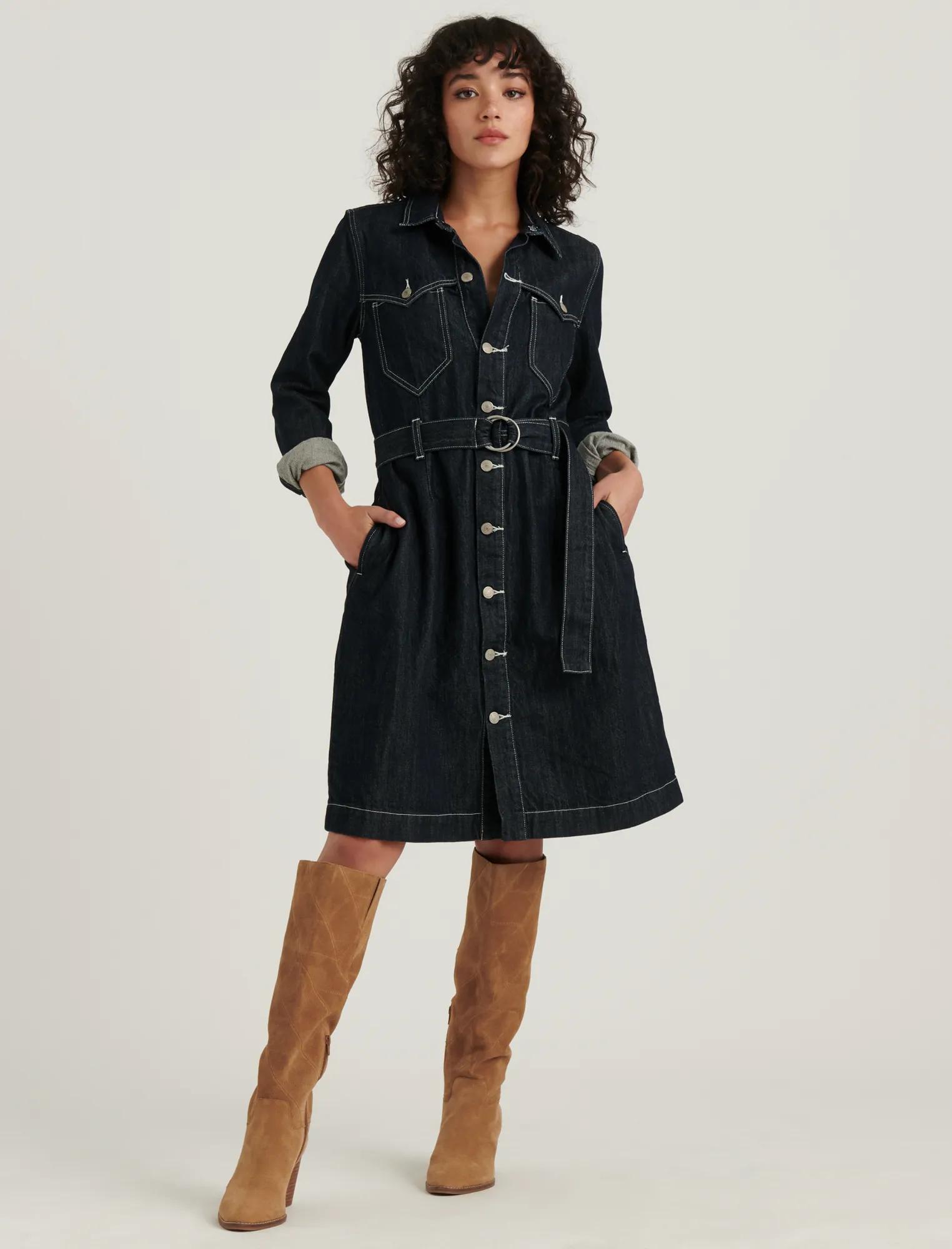 WESTERN DENIM DRESS, image 2