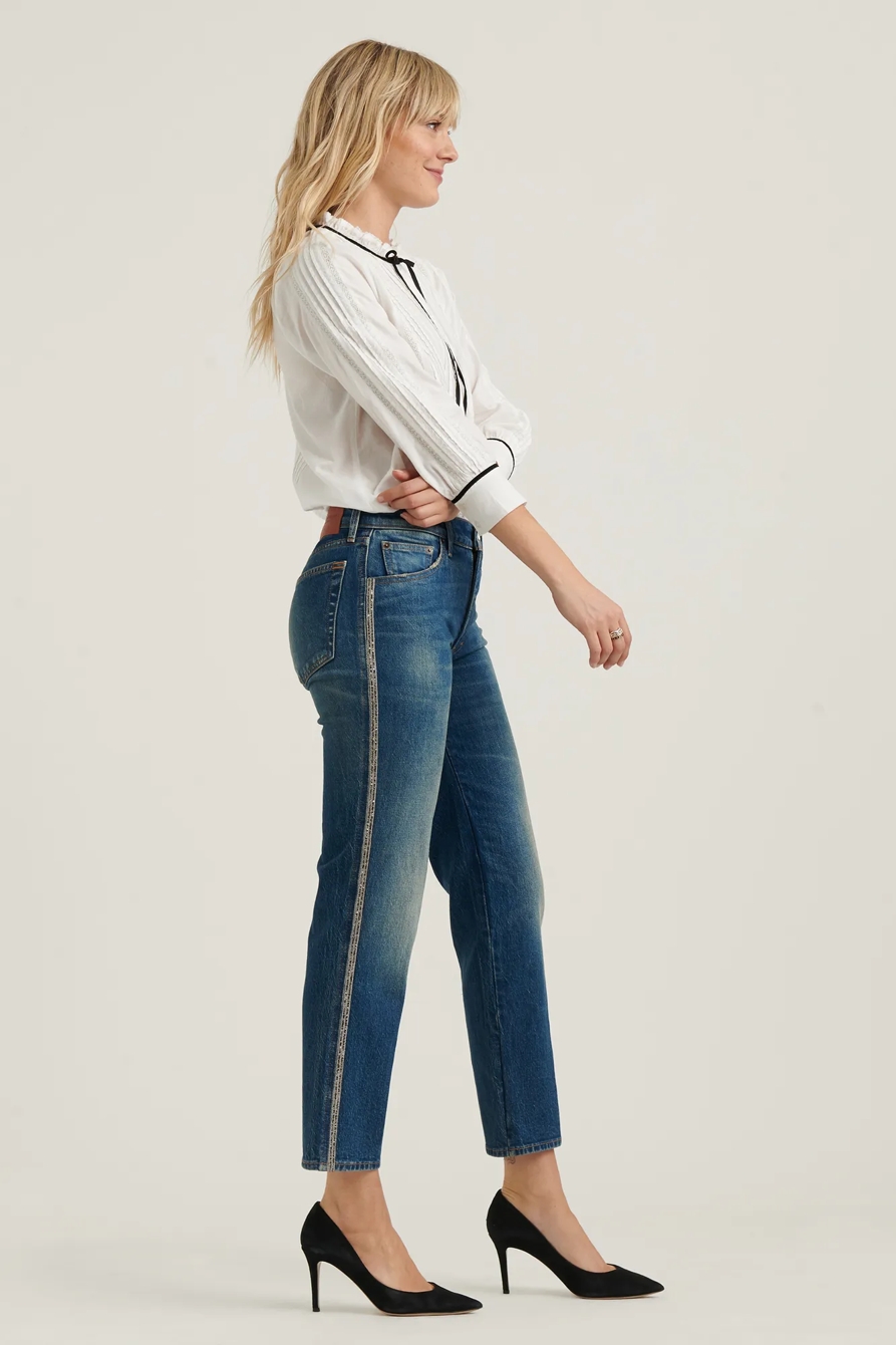 MID RISE AUTHENTIC STRAIGHT JEAN, image 3