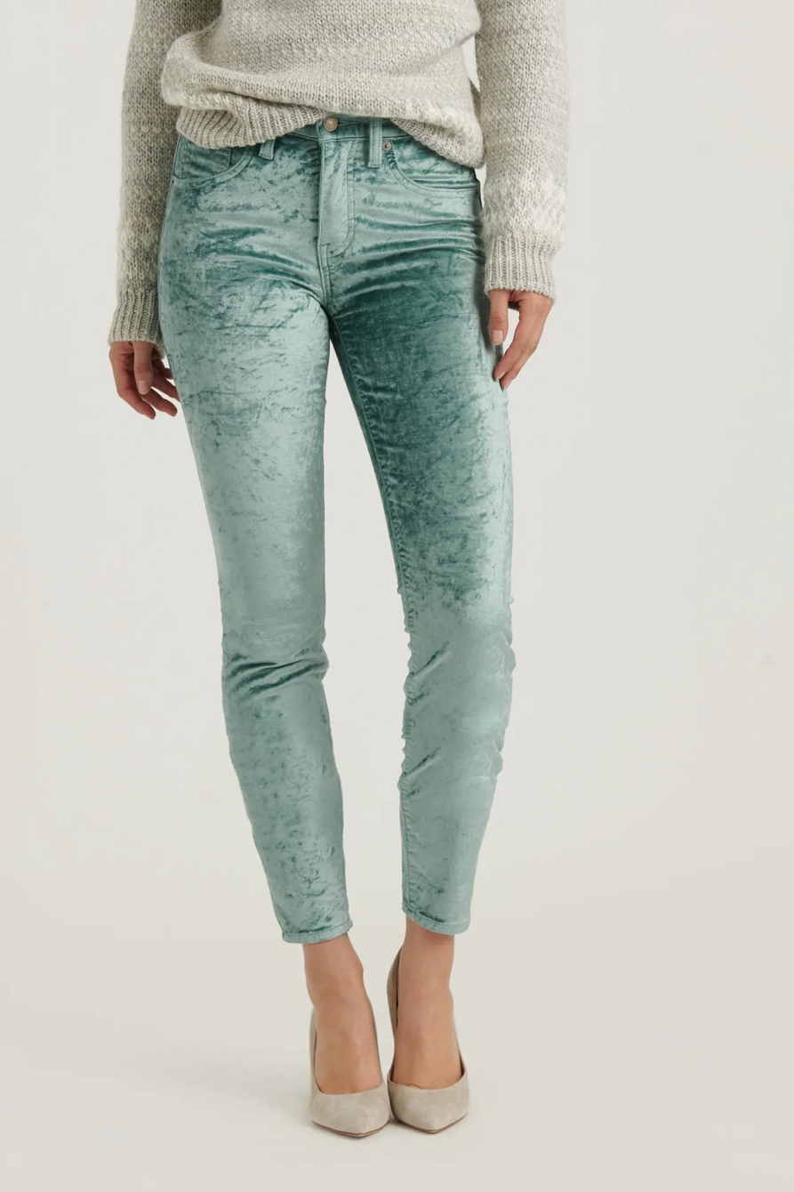 MID RISE AVA SKINNY VELVET JEAN, image 2