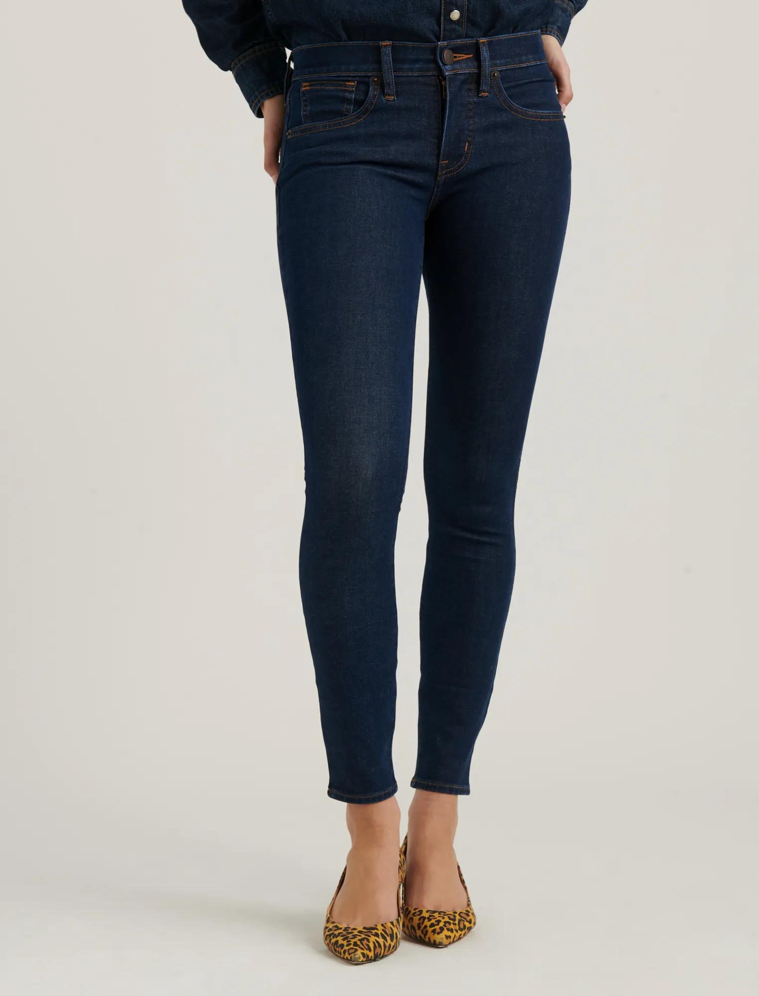 MID RISE AVA SUPER SKINNY 4-WAY STRETCH JEAN, image 2