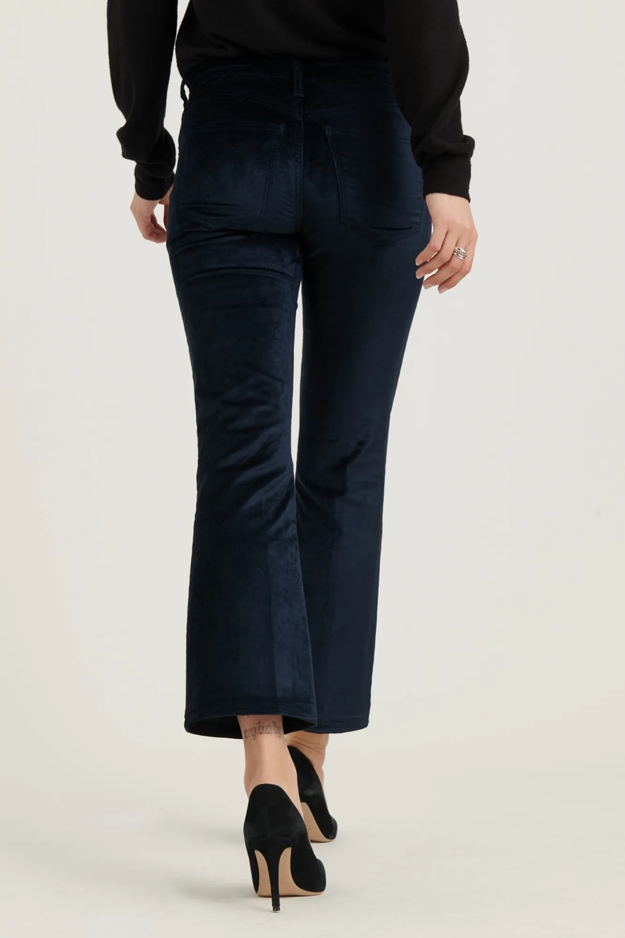 MID RISE AVA CROP MINI BOOT VELVET JEAN, image 4