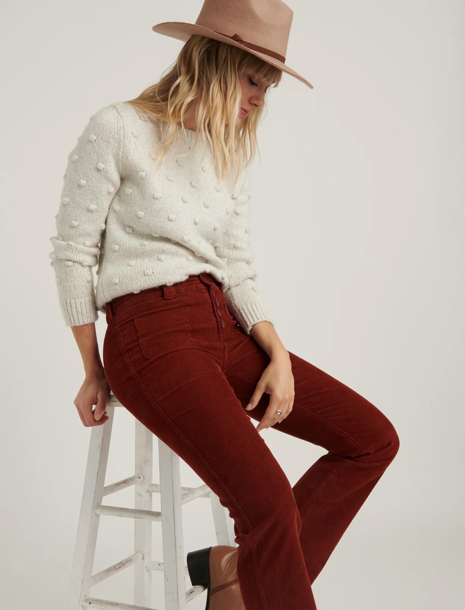 MID RISE AVA BOOT CORDUROY JEAN, image 6