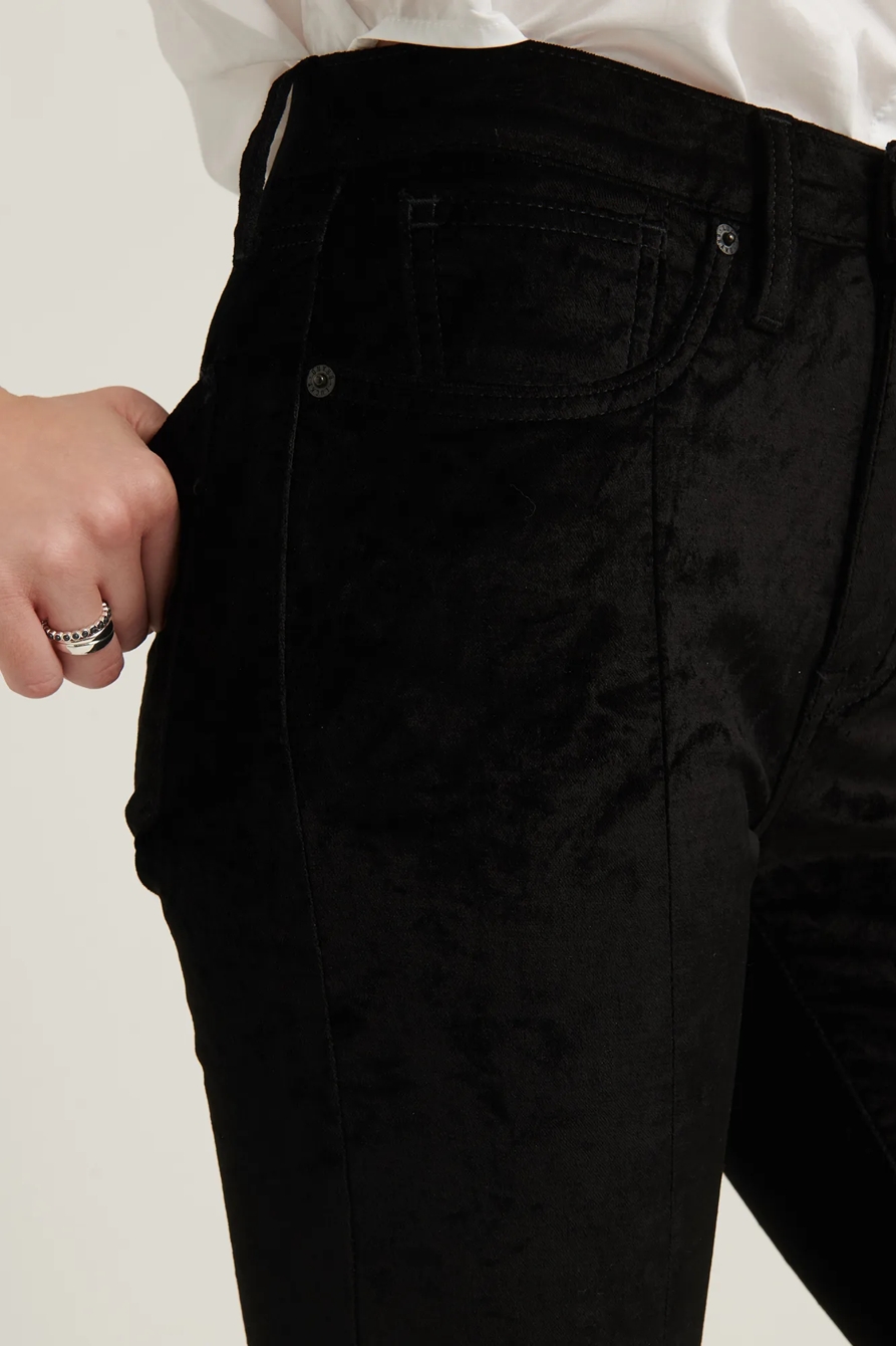 HIGH RISE BRIDGETTE SKINNY VELVET JEAN, image 6