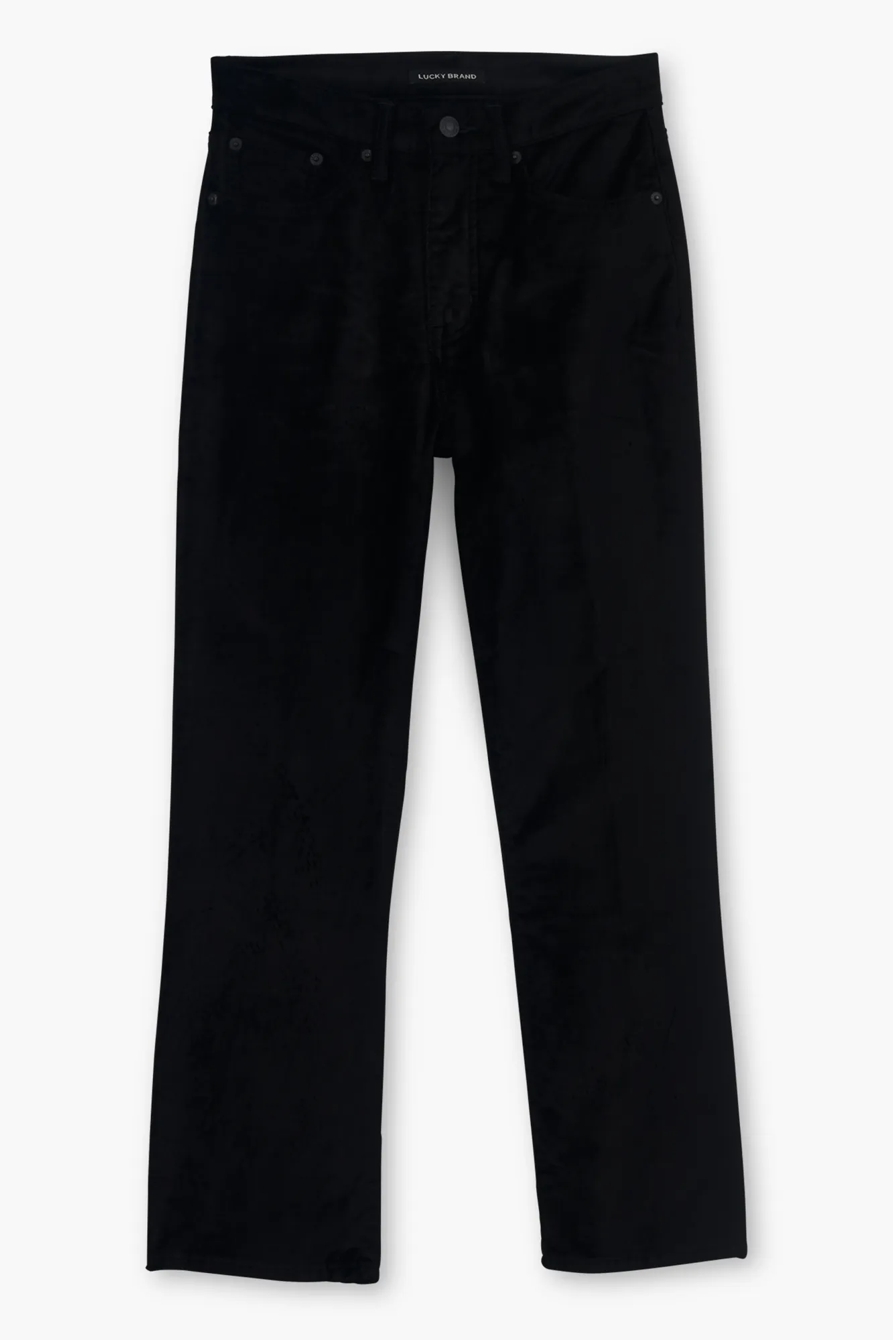 HIGH RISE BRIDGETTE MINI BOOT VELVET JEAN, image 6