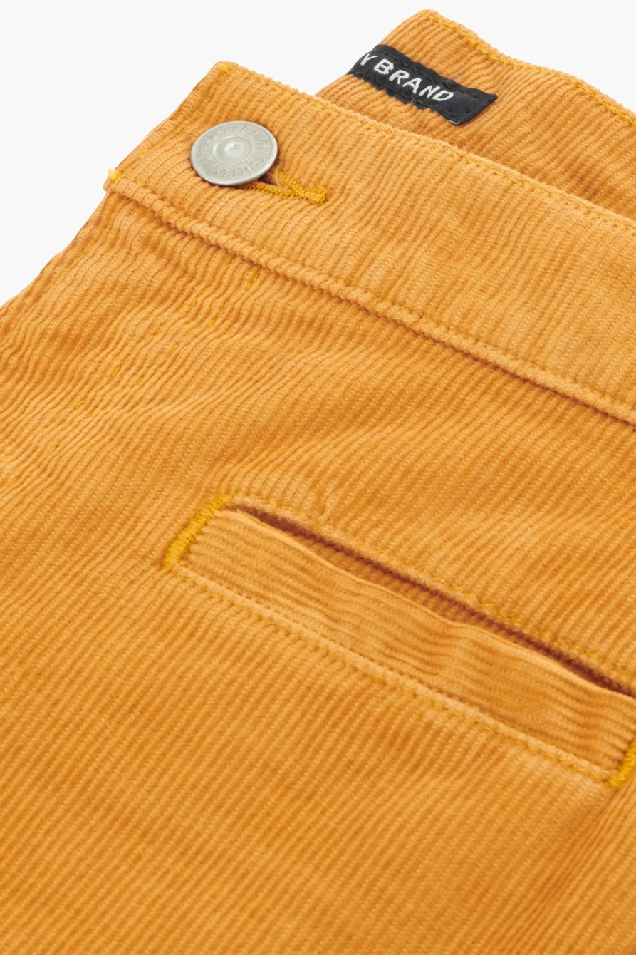 MID RISE CROP WIDE LEG CORDUROY JEAN, image 9
