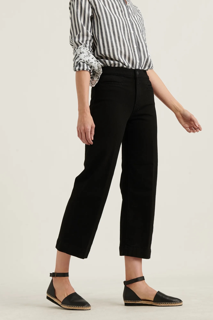 MID RISE CROP WIDE LEG JEAN, image 2