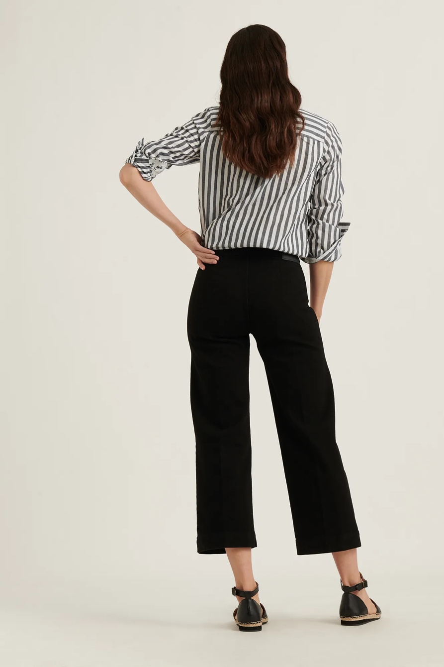 MID RISE CROP WIDE LEG JEAN, image 3