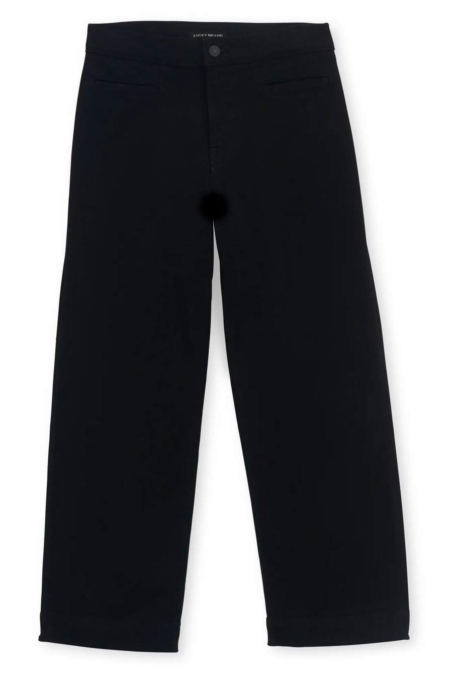 MID RISE CROP WIDE LEG JEAN, image 5