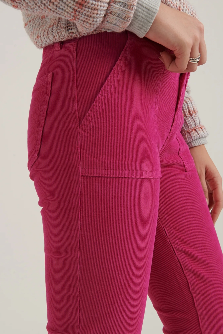MID RISE AVA CROP MINI BOOT CORDUROY JEAN, image 6