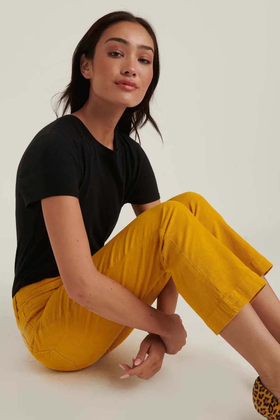 MID RISE AVA CROP MINI BOOT CORDUROY JEAN, image 5