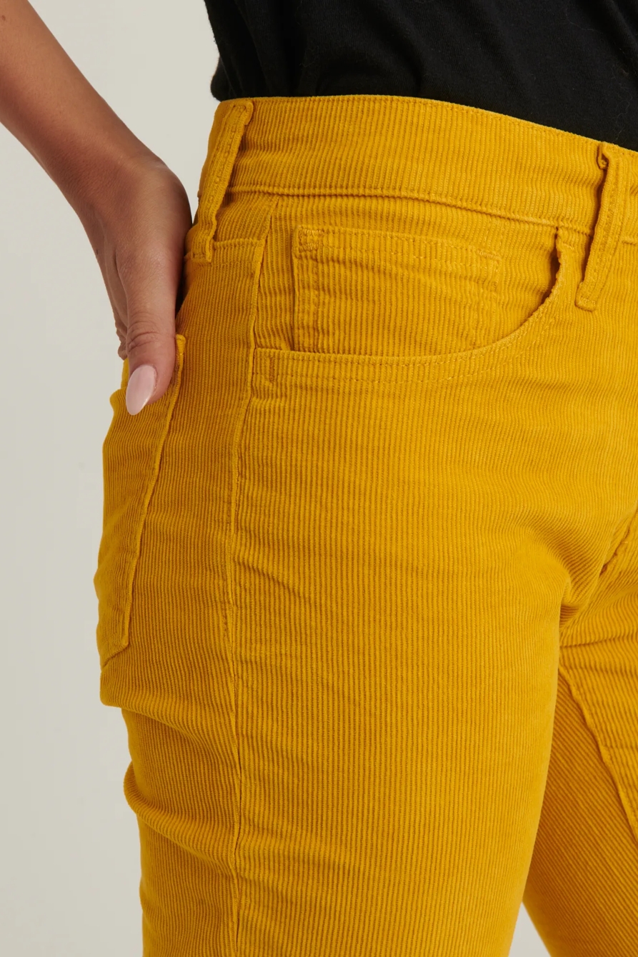 MID RISE AVA CROP MINI BOOT CORDUROY JEAN, image 6