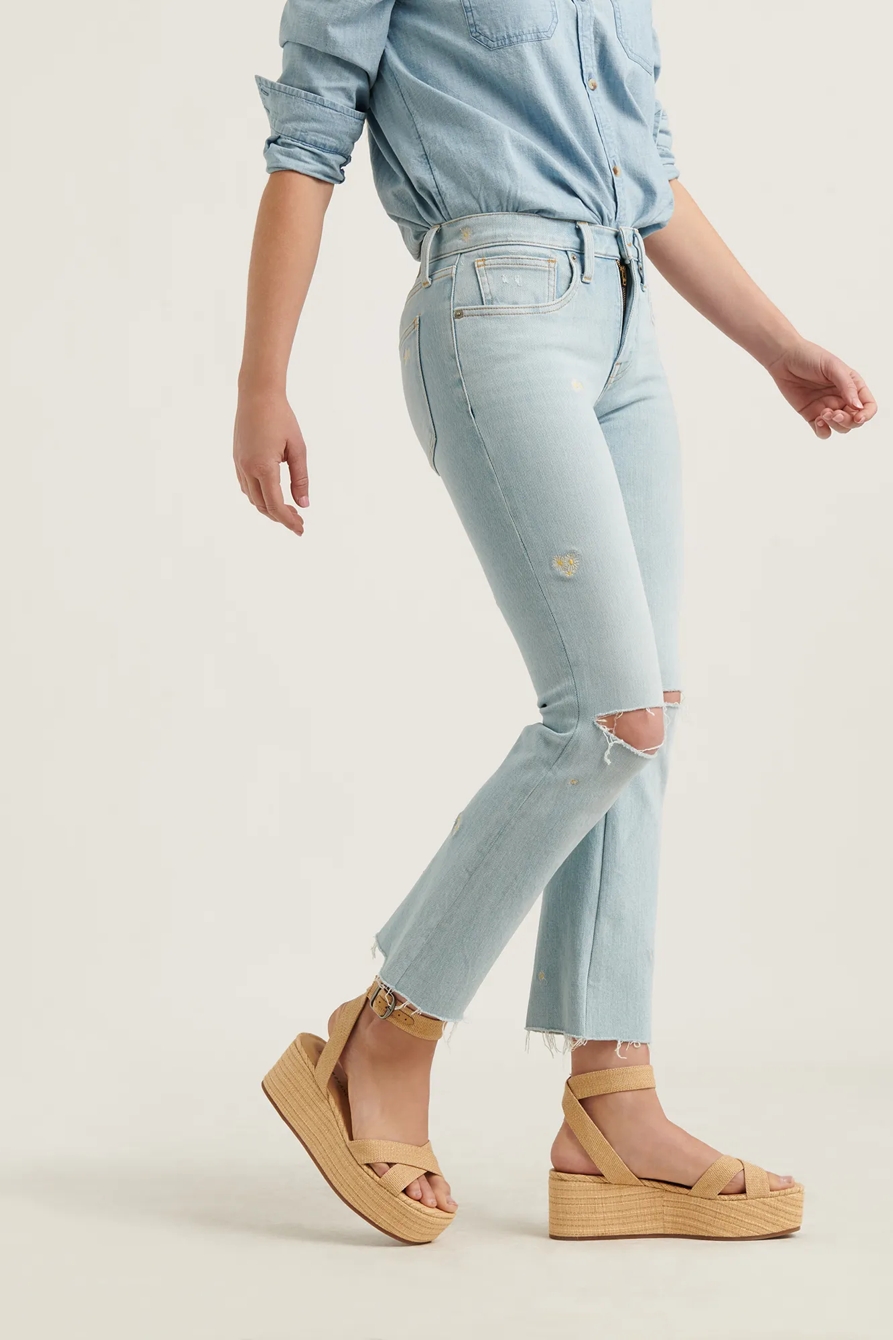 MID RISE AVA CROP MINI BOOT JEAN, image 2