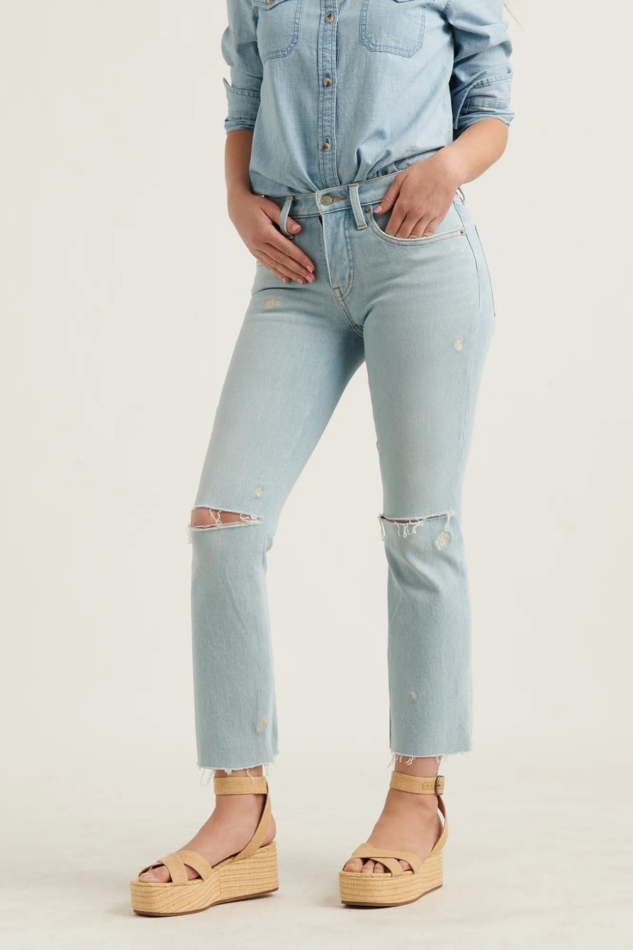 MID RISE AVA CROP MINI BOOT JEAN, image 5