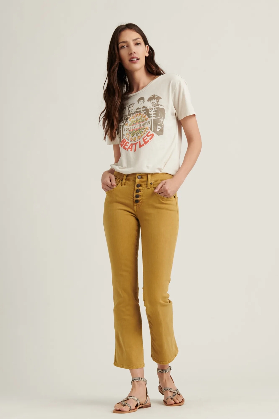 MID RISE AVA CROP MINI BOOT JEAN, image 1