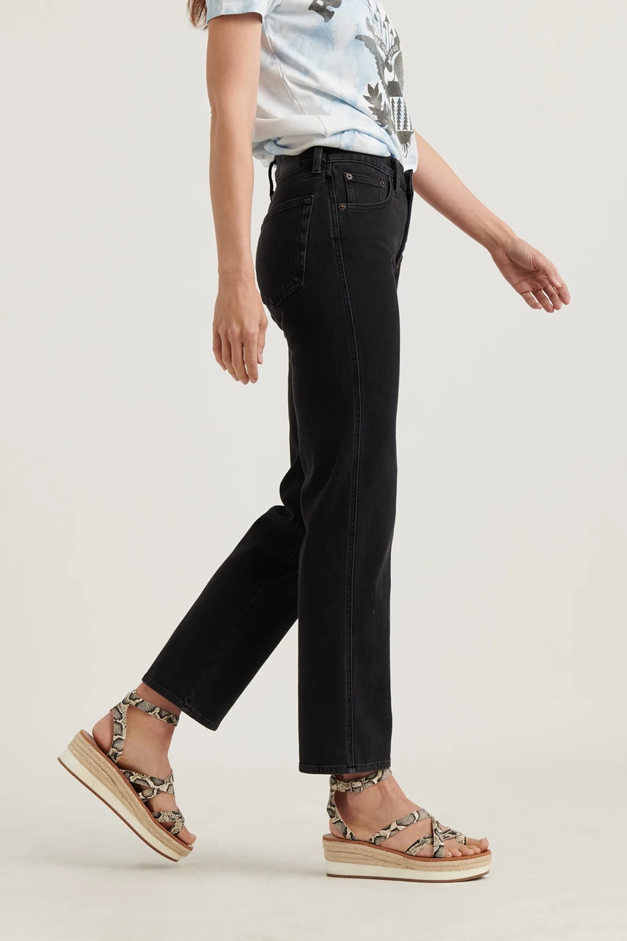 MID RISE AUTHENTIC STRAIGHT JEAN, image 2