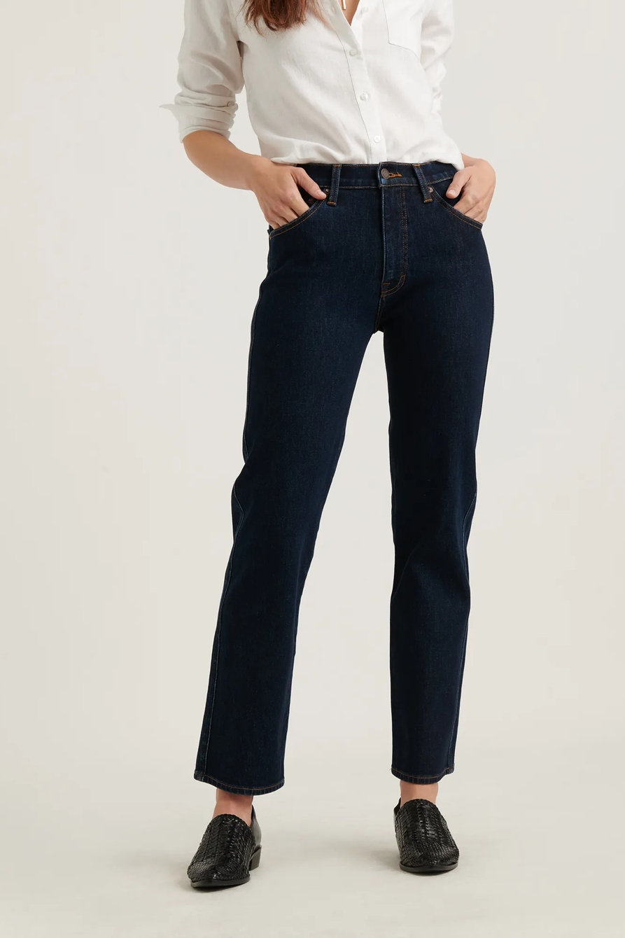 MID RISE AUTHENTIC STRAIGHT JEAN, image 5