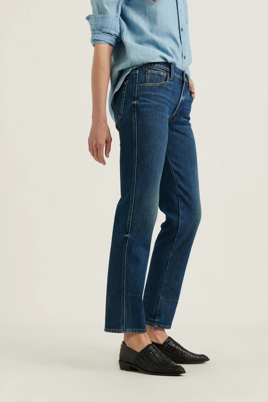 MID RISE AUTHENTIC STRAIGHT JEAN, image 2