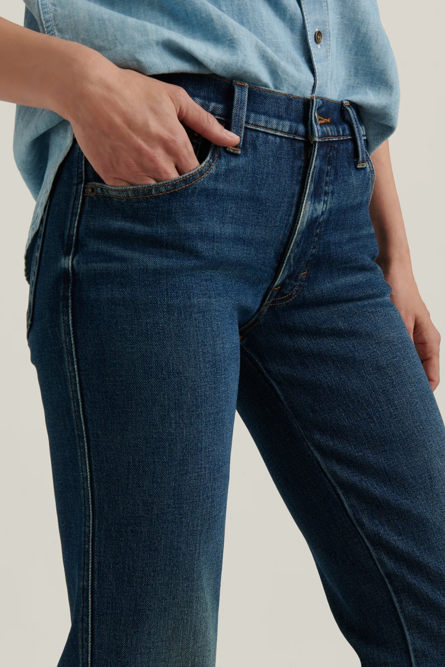 MID RISE AUTHENTIC STRAIGHT JEAN, image 4
