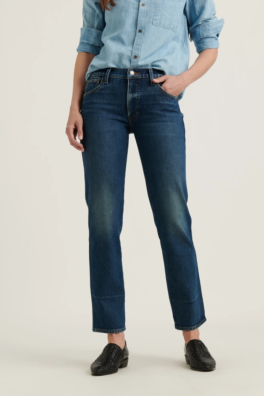 MID RISE AUTHENTIC STRAIGHT JEAN, image 5