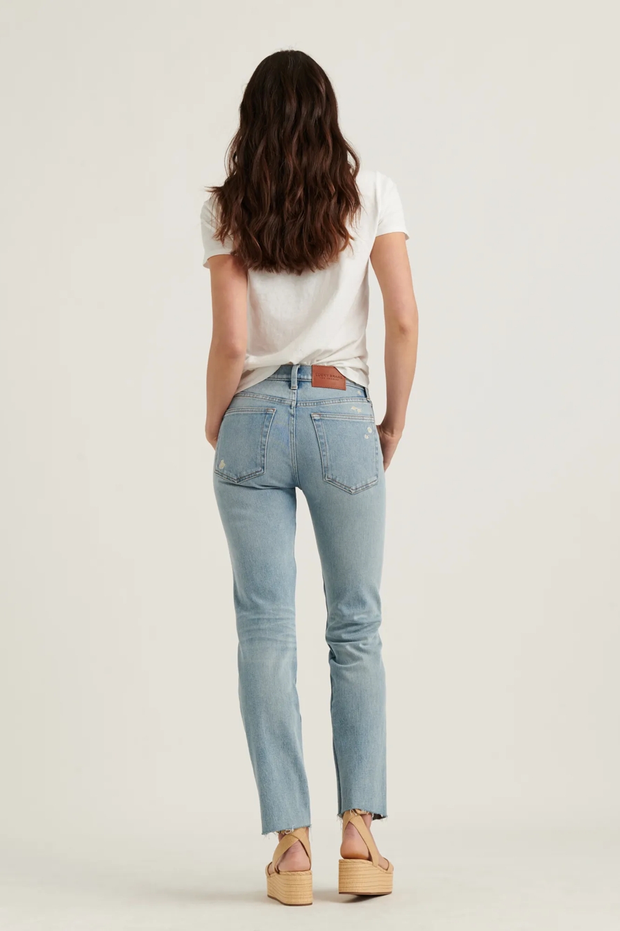 MID RISE AUTHENTIC STRAIGHT JEAN, image 3