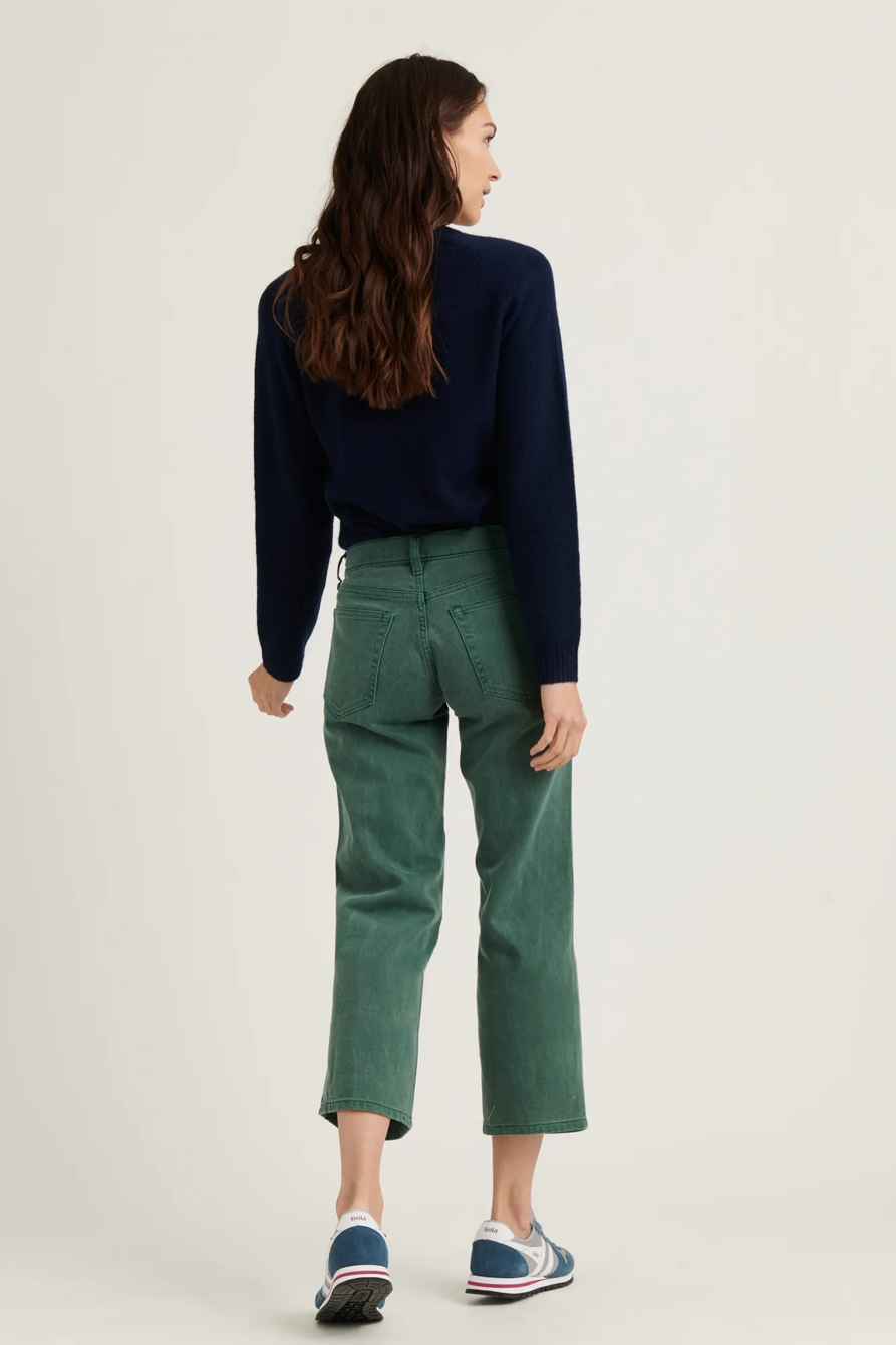 MID RISE CROP WIDE LEG JEAN, image 3