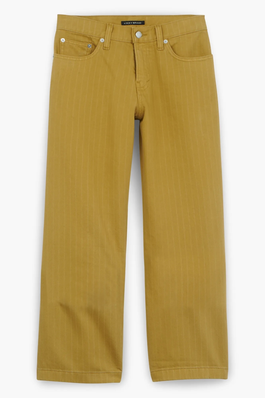 MID RISE CROP WIDE LEG JEAN, image 6